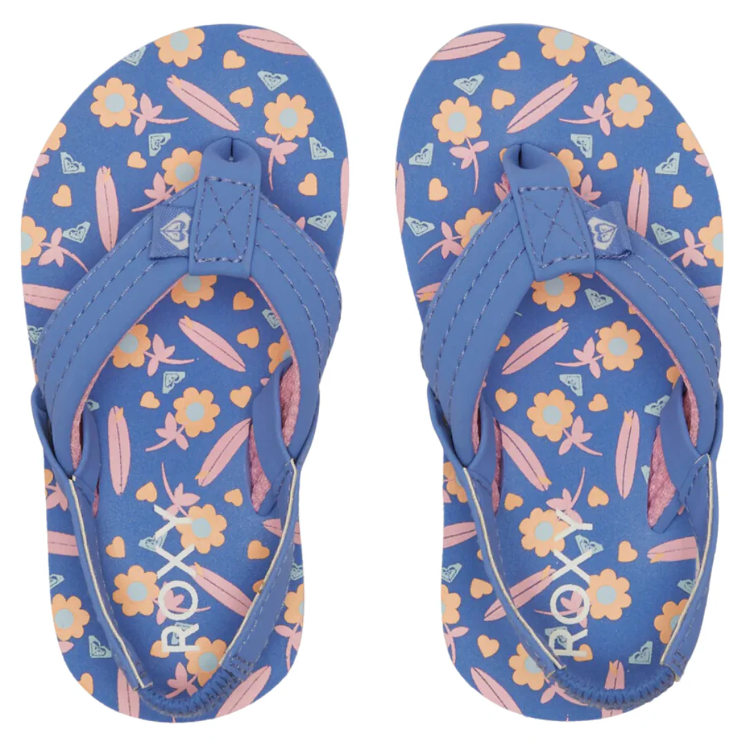 Roxy Toddler Vista Loreto Sandals - Blue/Pink - Image 4