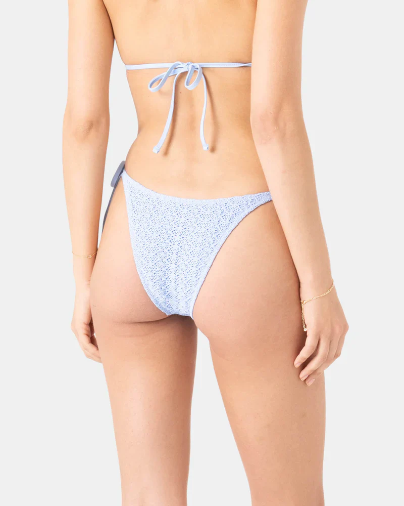 Roxy Women's Crochet Tie Side Cheeky - Open Air - Image 5