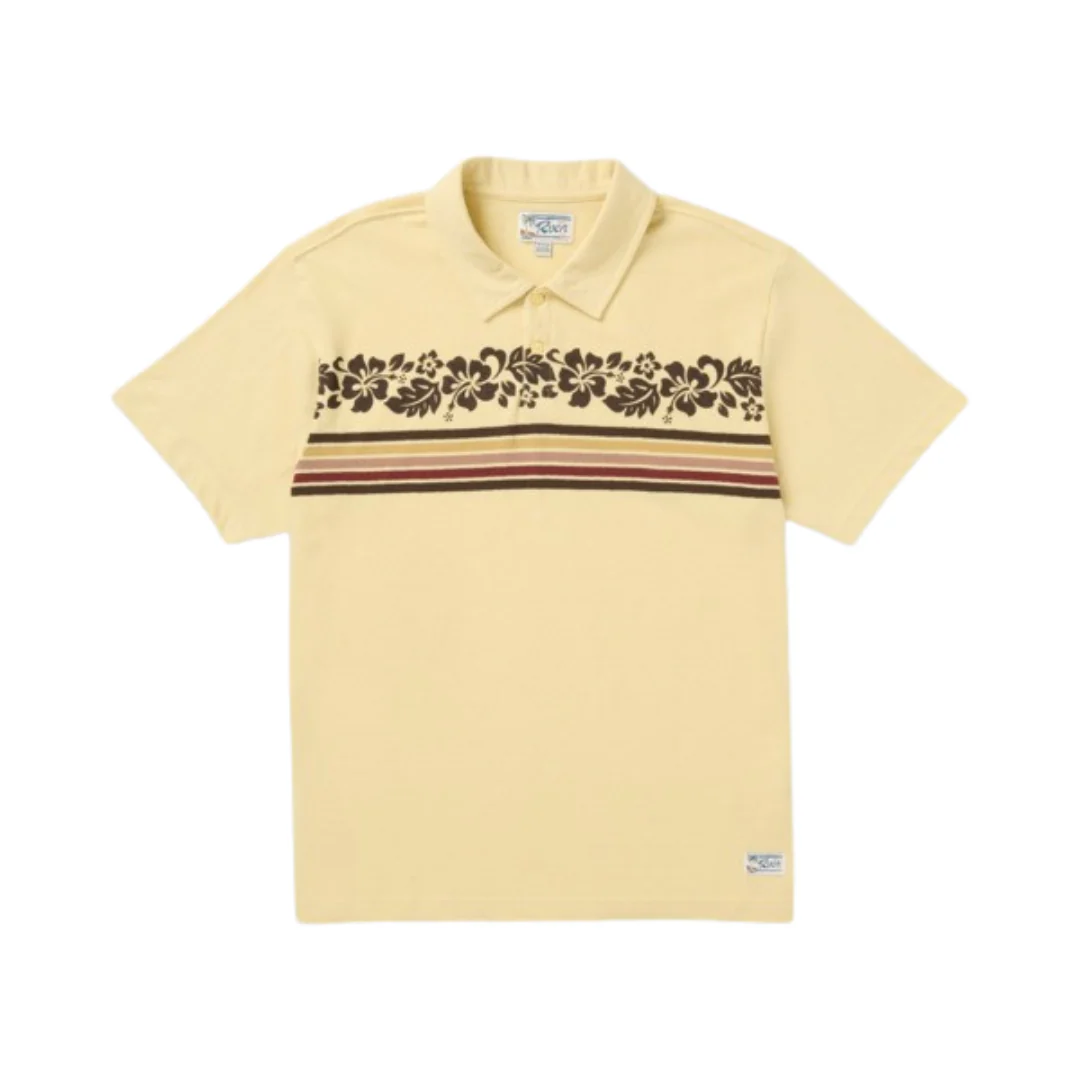 RVCA Men's Cutback Polo - Butter