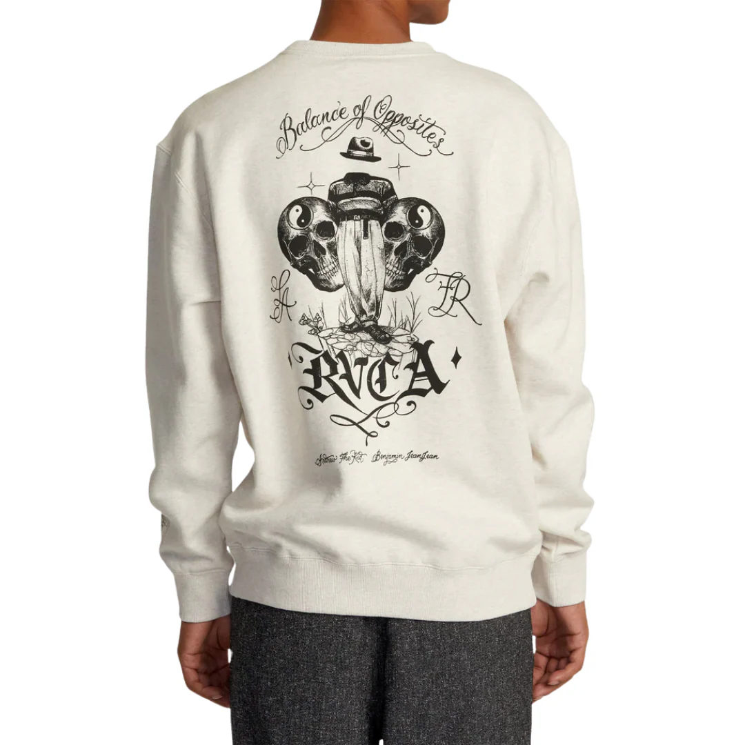 RVCA Men's Invisible Man Crewneck - Image 2