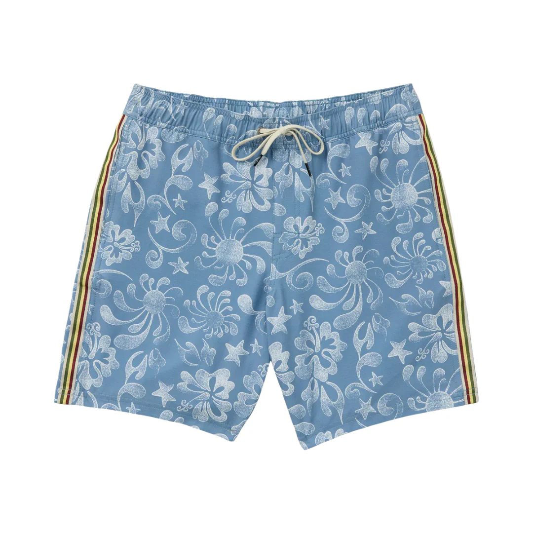 RVCA Men's Local Aloha Elastic 19 Shorts