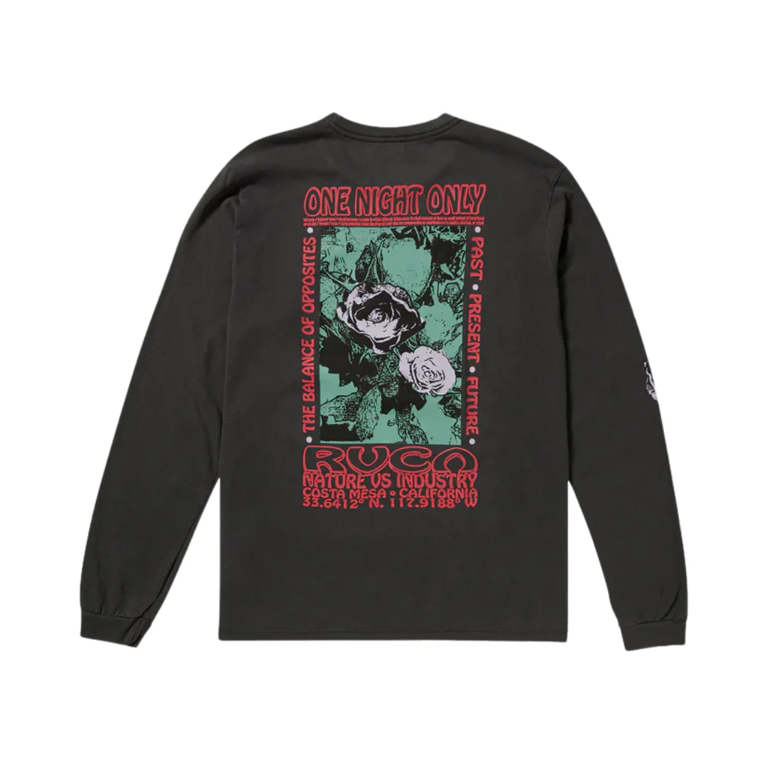 RVCA Men's One Night Only LS Tee - Image 2