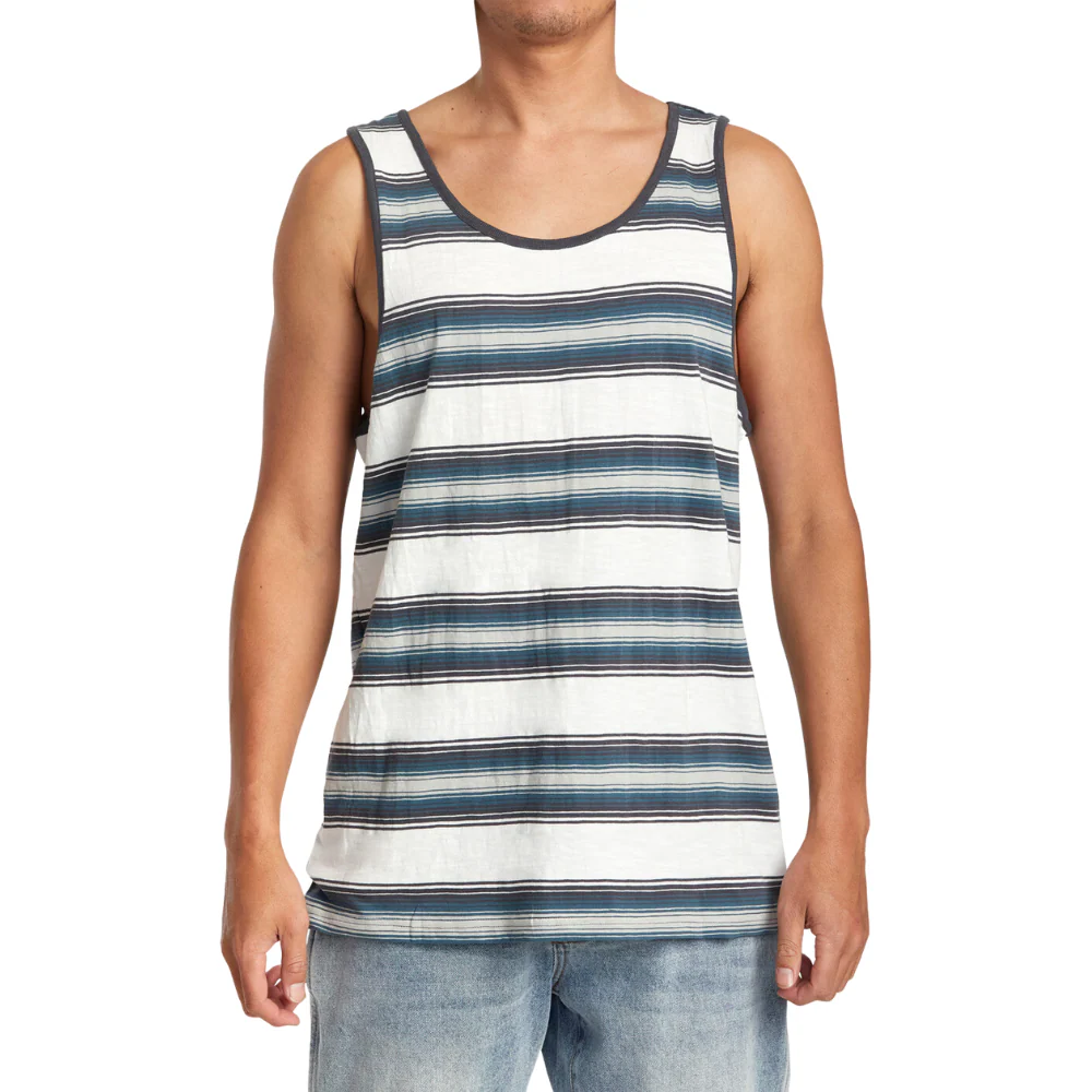 RVCA Men's Polanco Stripe Tank Top