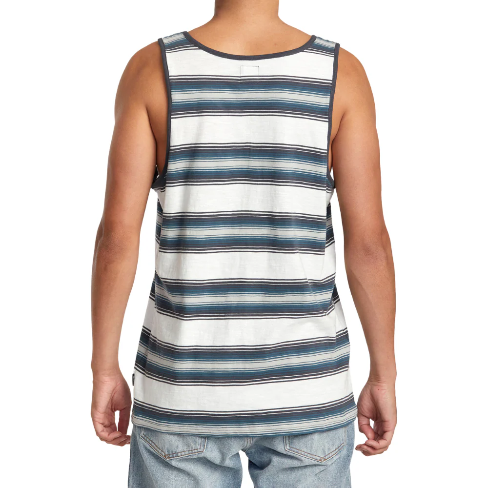 RVCA Men's Polanco Stripe Tank Top - Image 2