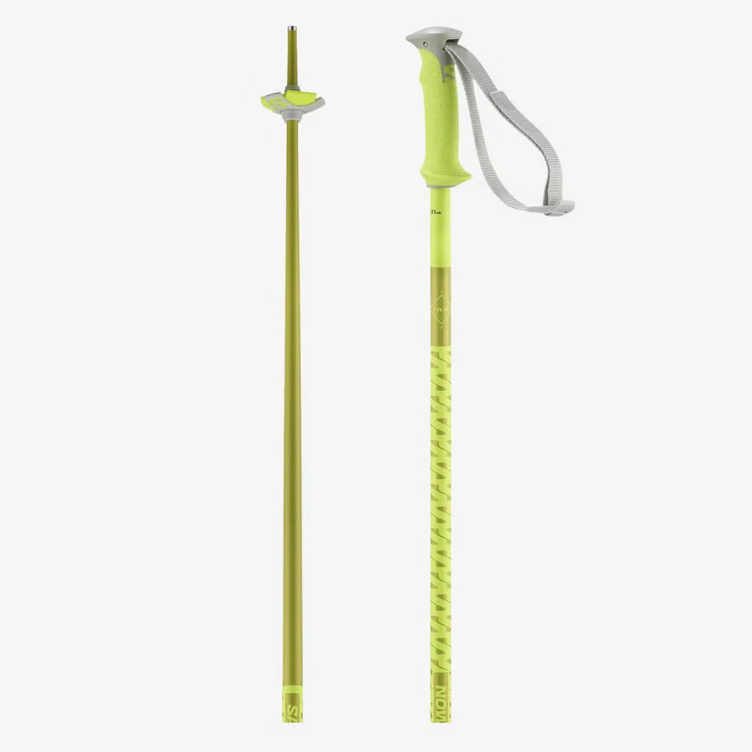 Salomon Unisex Polar Poles - Neon Yellow