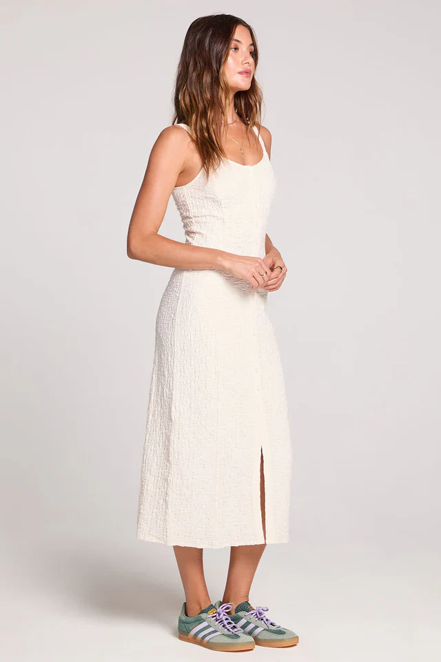 Saltwater Luxe Women's Elowena Midi Dress - Salt - Image 3