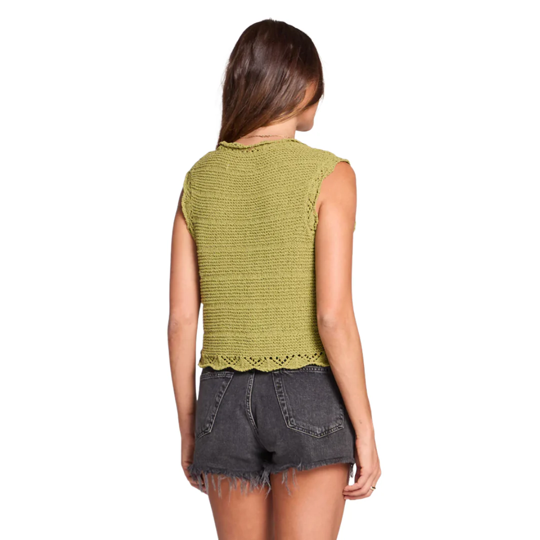 Saltwater Luxe Women's Lissa Sweater Vest - Willow - Image 3