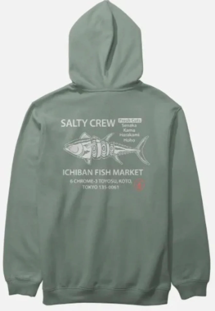 Salty Crew Ichiban Fleece Hoodie - Image 2