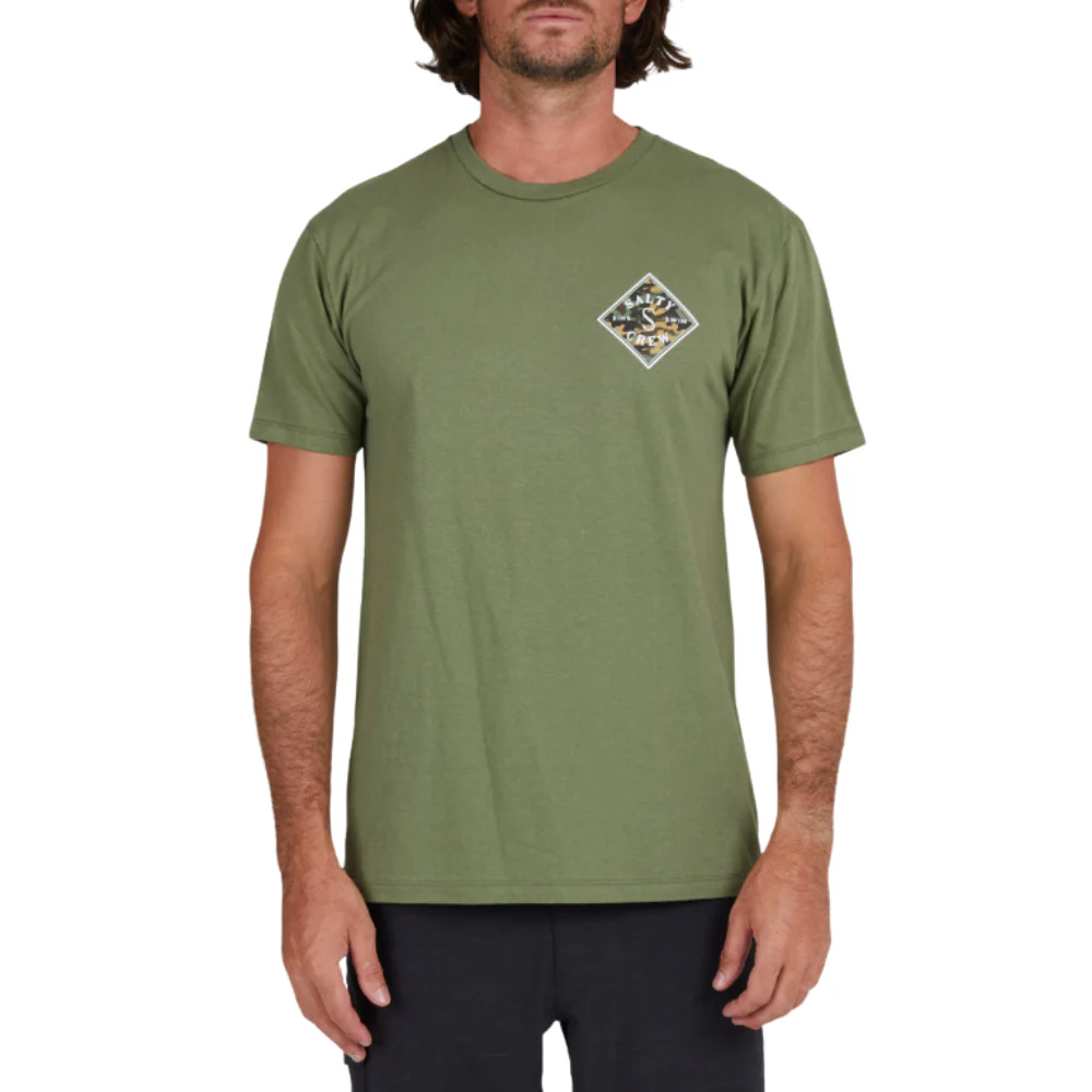Salty Crew Men's Tippet Camo Fill Premium Tee - Image 2