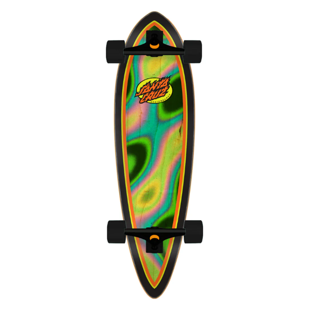 Santa Cruz Pintail Oval Flame Lava Dot