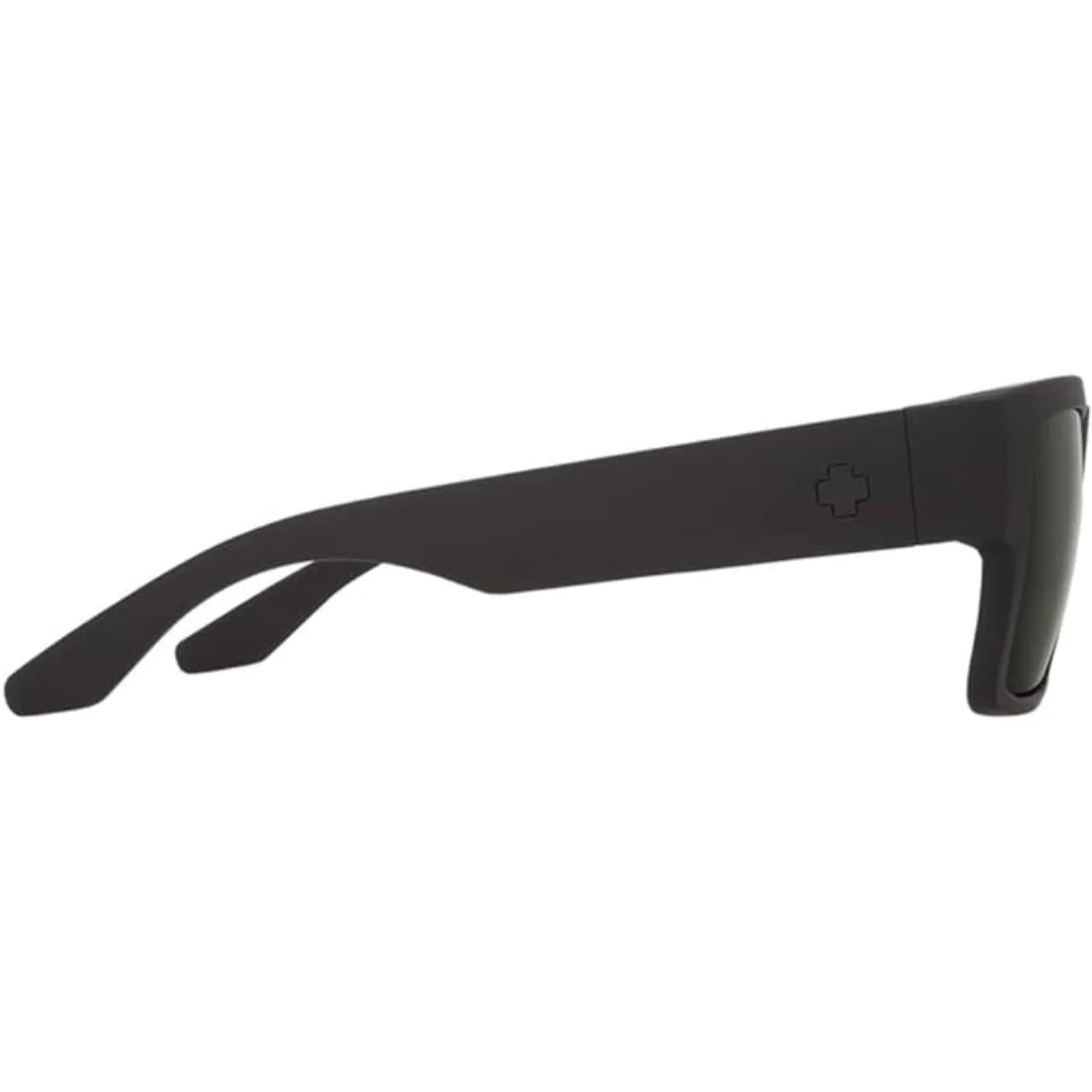 Spy Cyrus Sunglasses - Soft Matte Black - HD Plus Gray Green Polar - Image 3