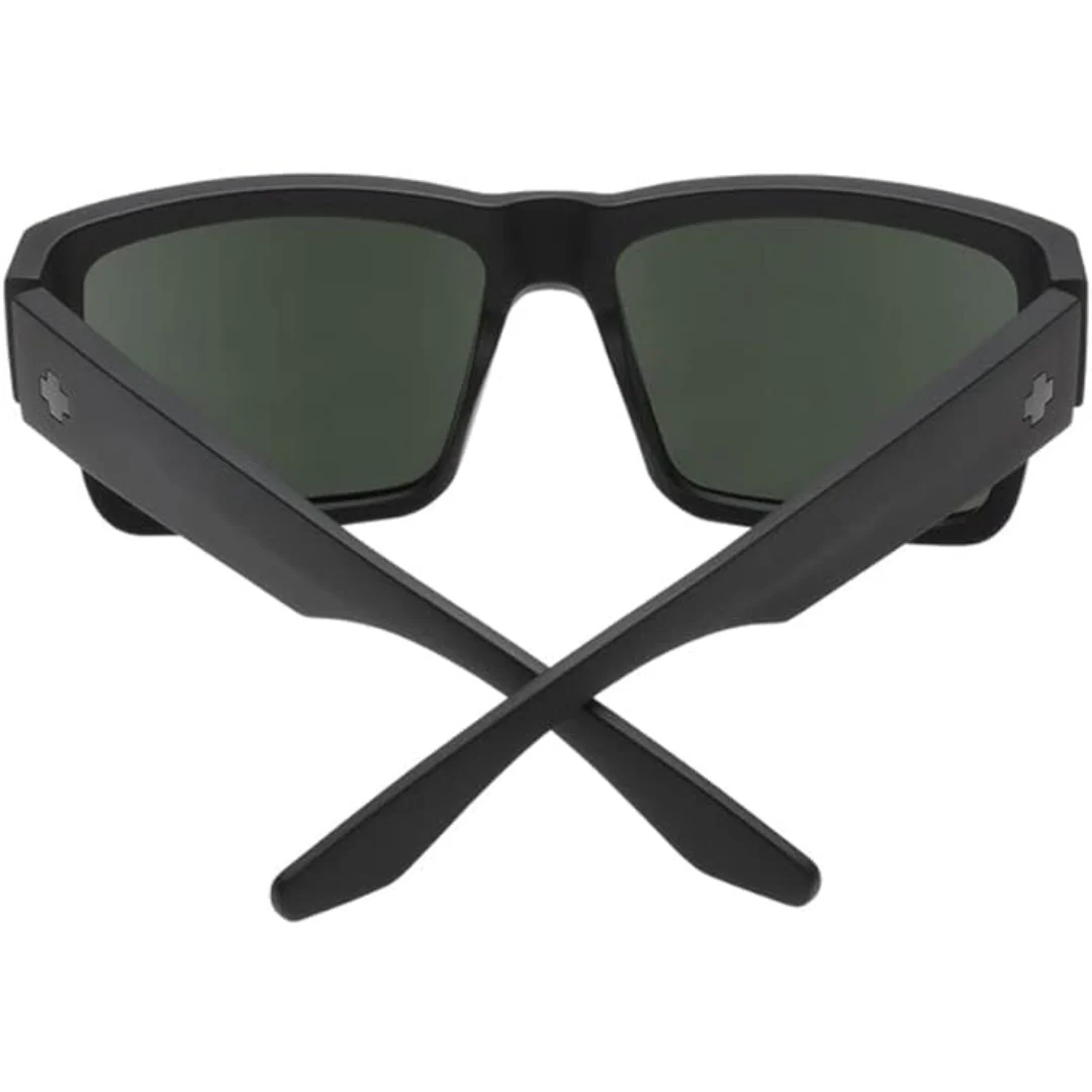 Spy Cyrus Sunglasses - Soft Matte Black - HD Plus Gray Green Polar - Image 5