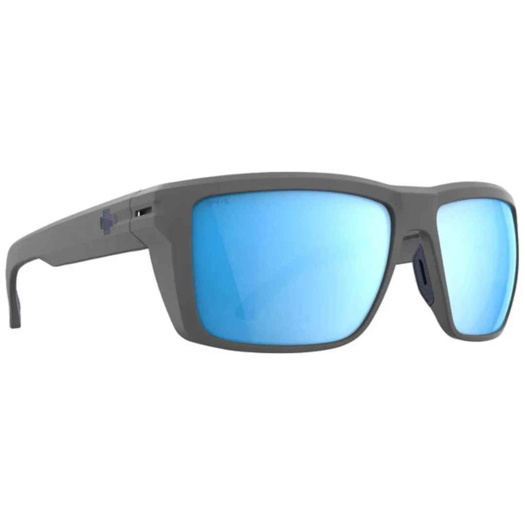 Spy Overhaul XL ANSI Matte Grey - Happy Boost Polar Ice Blue Mirror