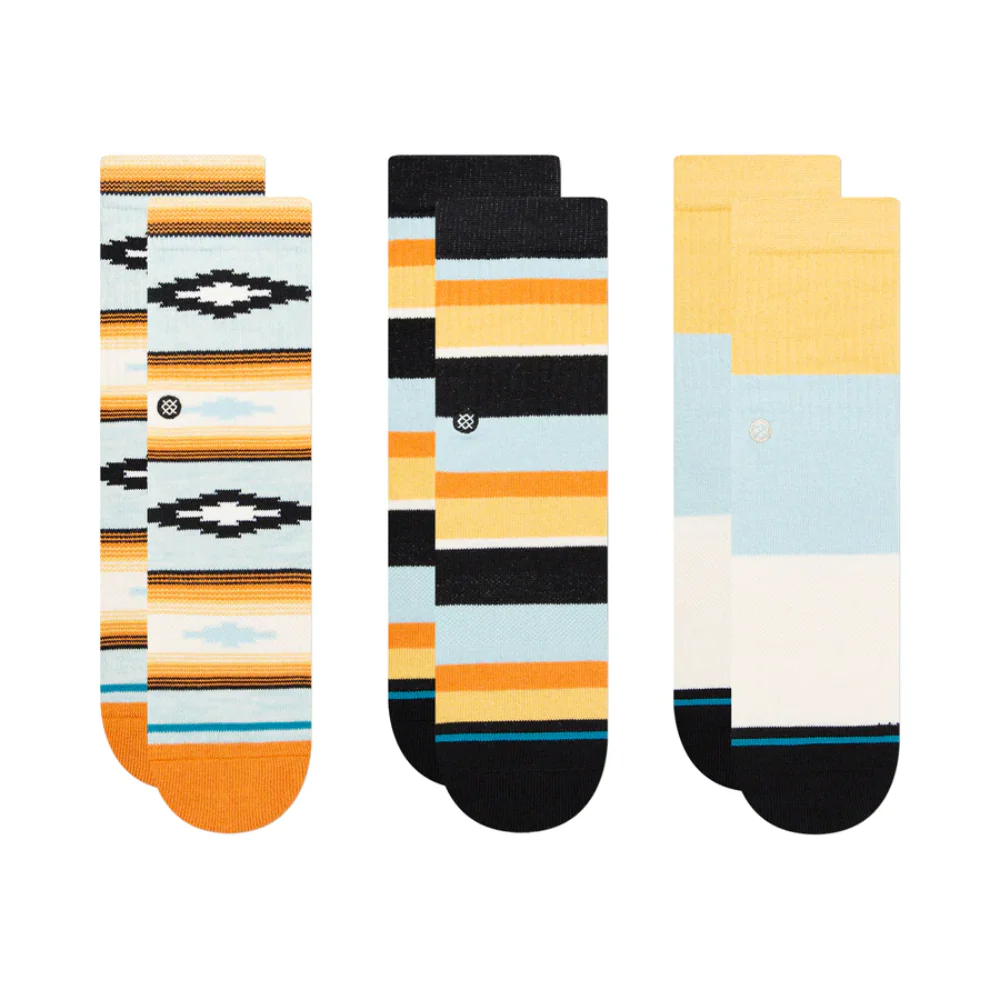 Stance Youth Serape 3 Pack Socks