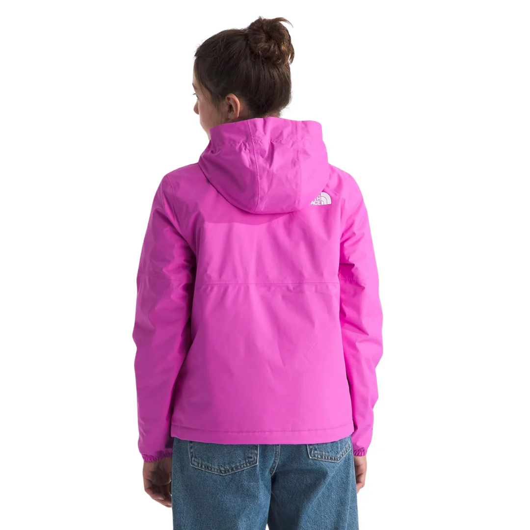 The North Face Girls Warm Antora Rain Jacket - Violet Crocus - Image 3