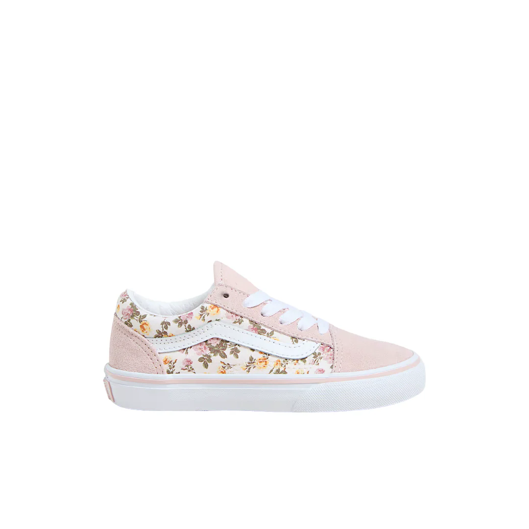 Vans Kids Old Skool Shoes - Romantic Floral Pink/Multi