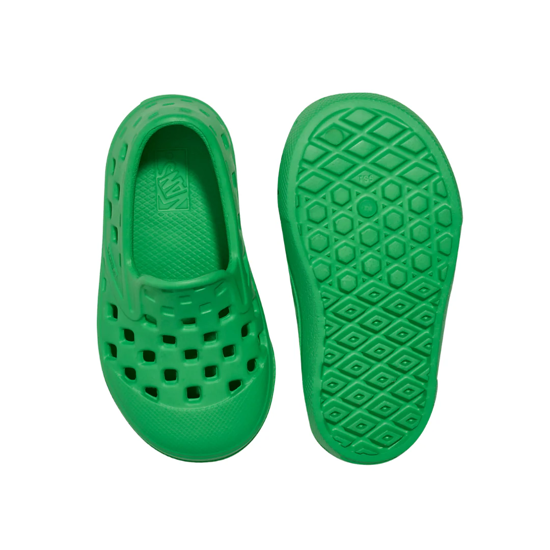 Vans Toddler Slip On TRK Shoes - Poison Green - Image 4