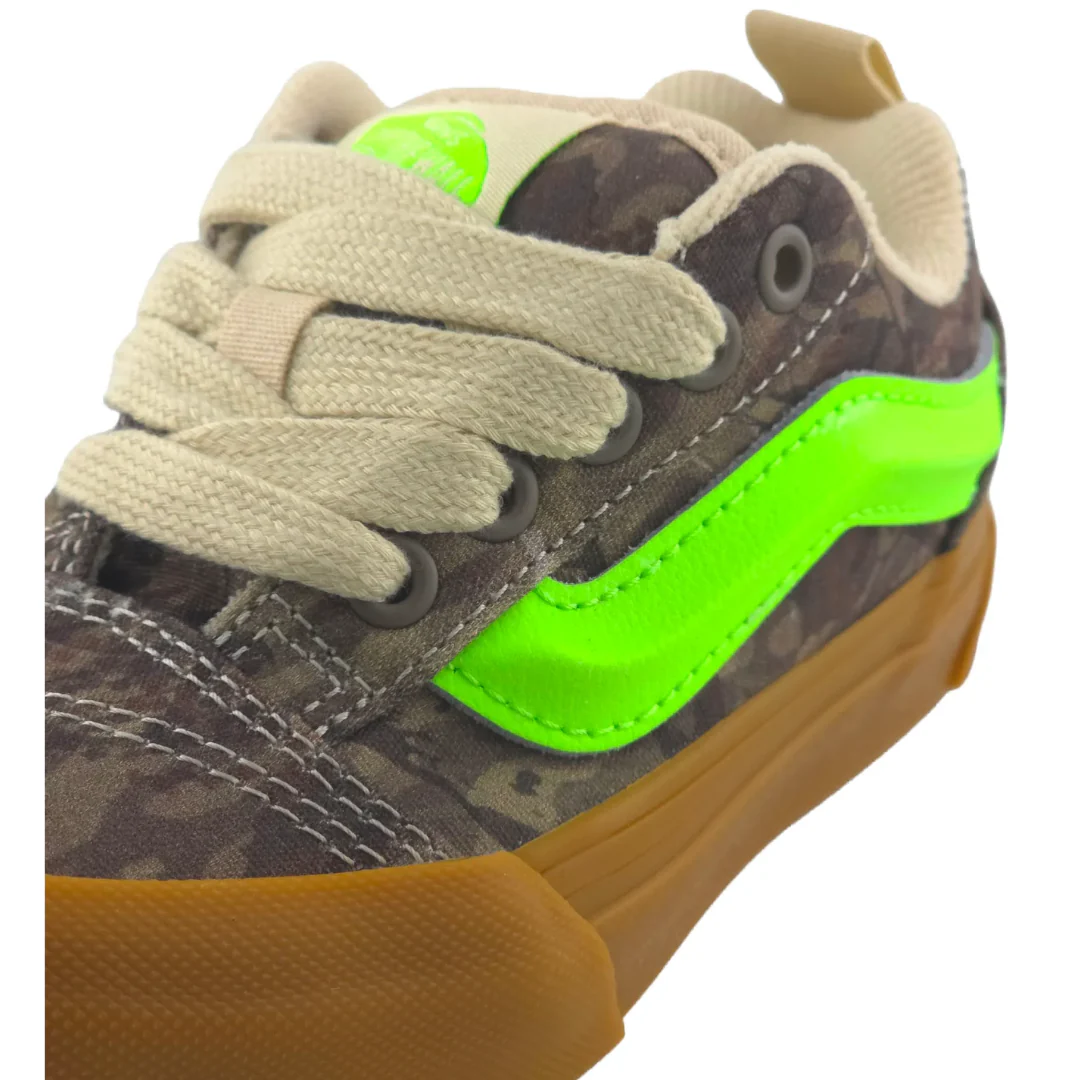 Van's Youth KNU Skool - Camo Green Gecko - Image 3