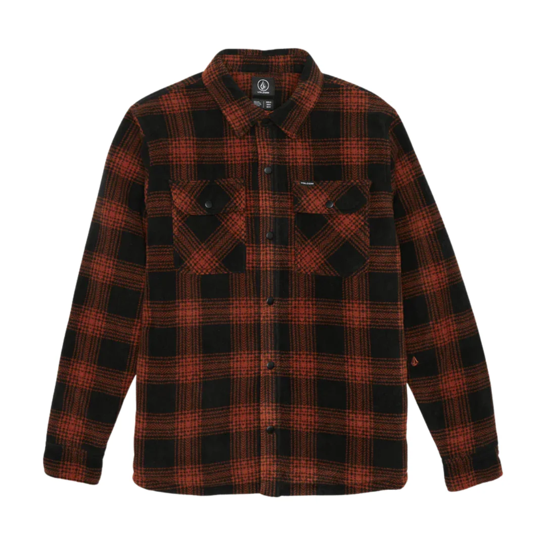 Volcom Men's Bowered Fleece Long Sleeve - Image 4