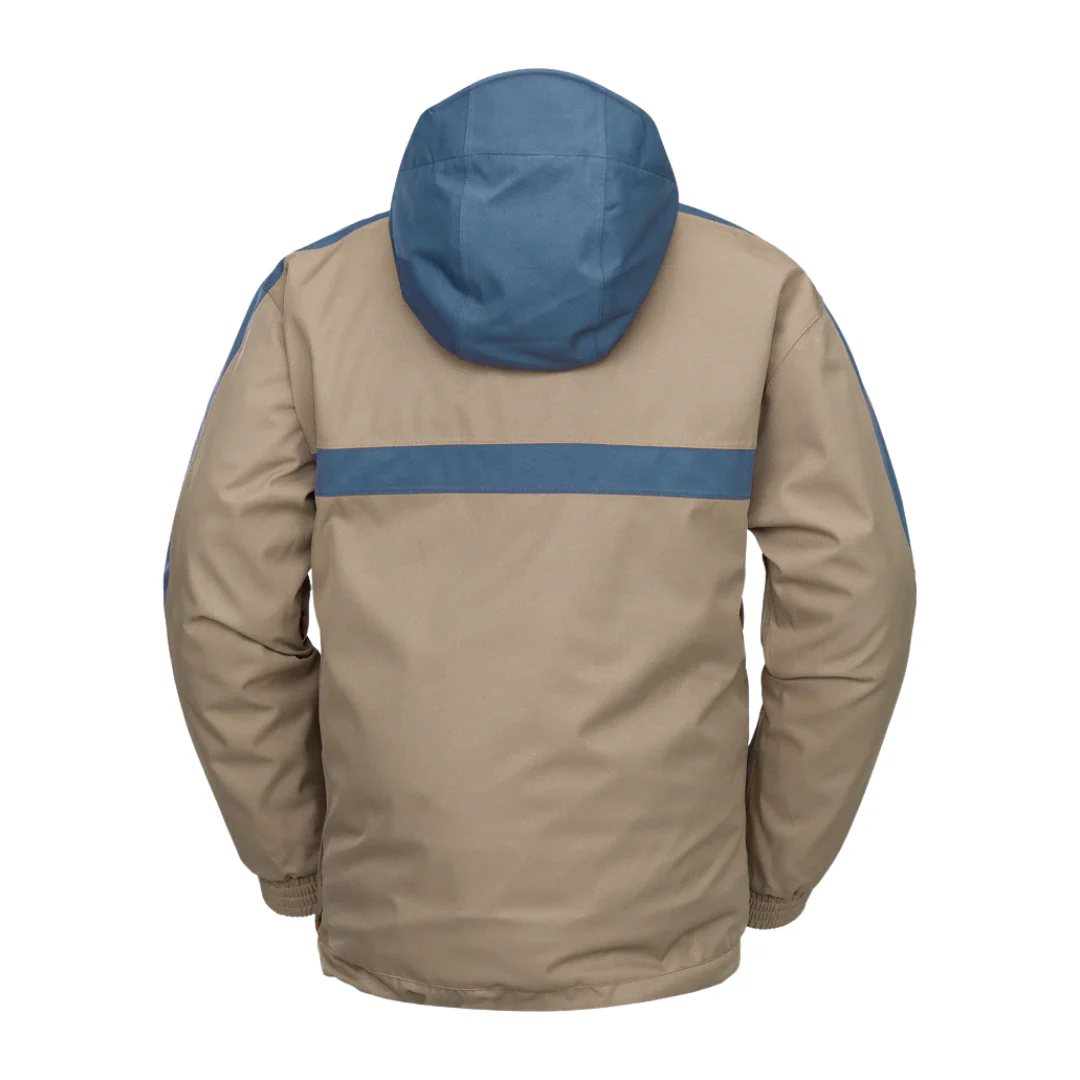Volcom Men's Longo 20K Pullover - Chestnut Brown - Image 2