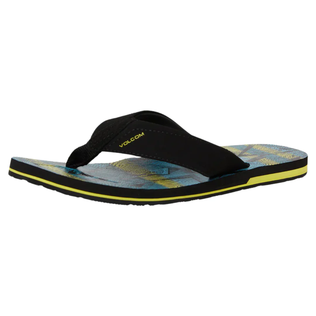 Volcom Mens Victor Sandals - Lime - Image 4