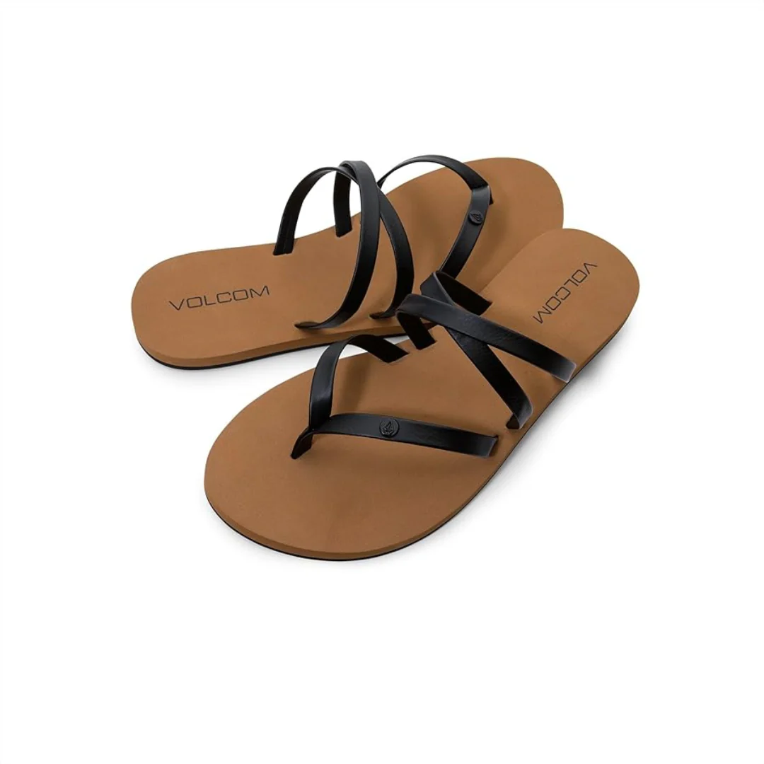 Volcom Women's Easy Breezy II Sandal - Black