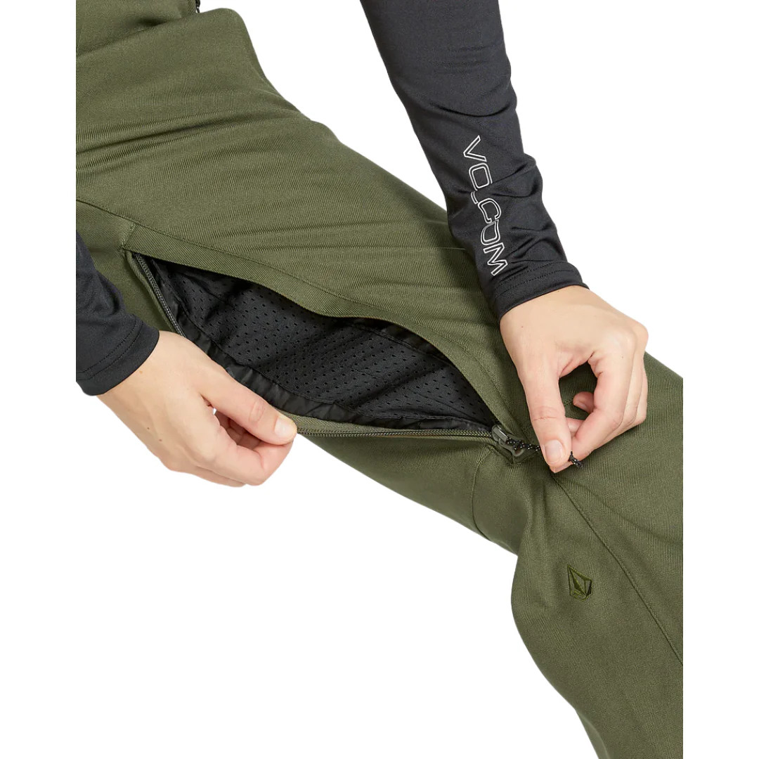 Volcom Women's Genus Stretch Pants - Ivy - Image 4