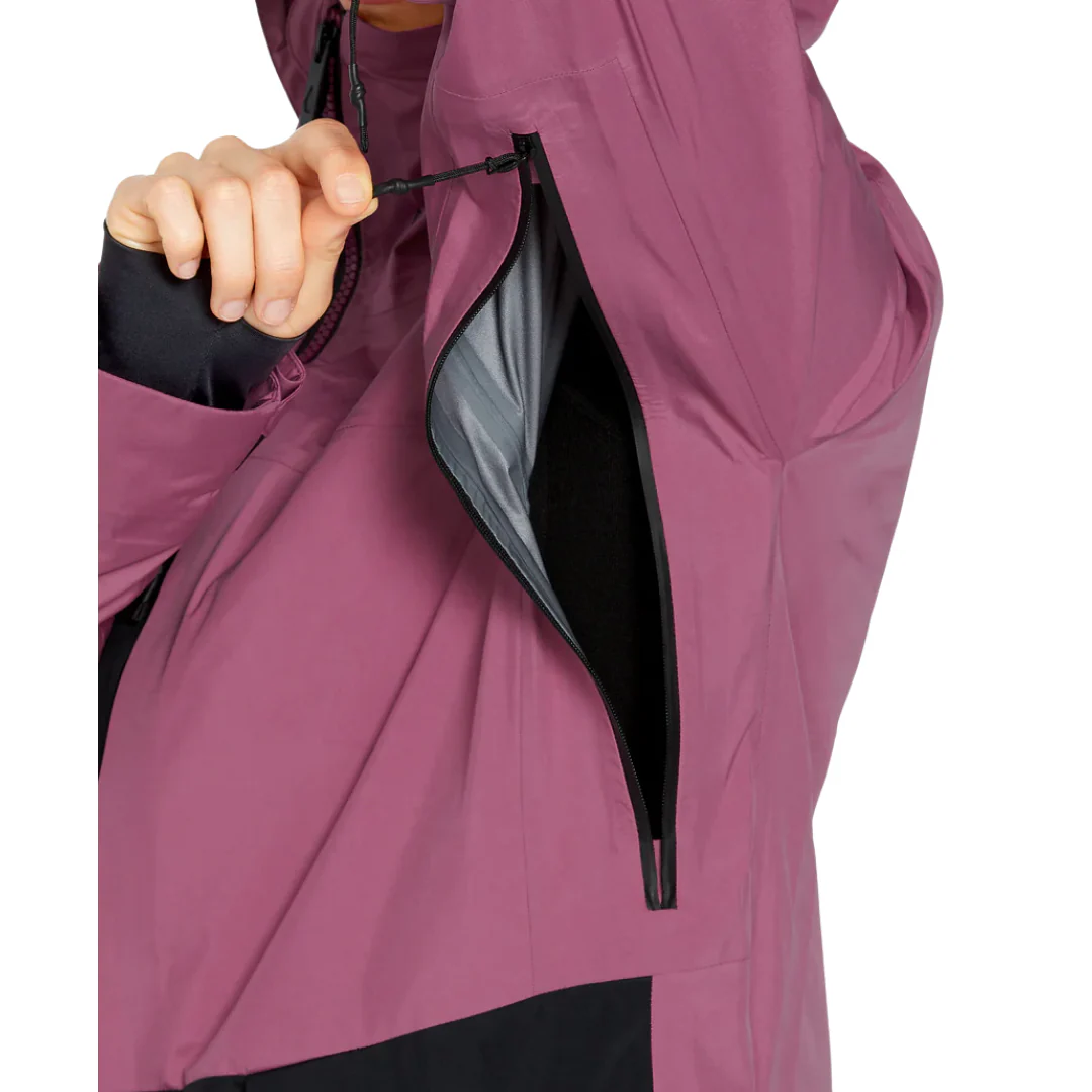 Volcom Women's KOA TDS INF Gore-Tex Jacket - Blurred Violet - Image 4