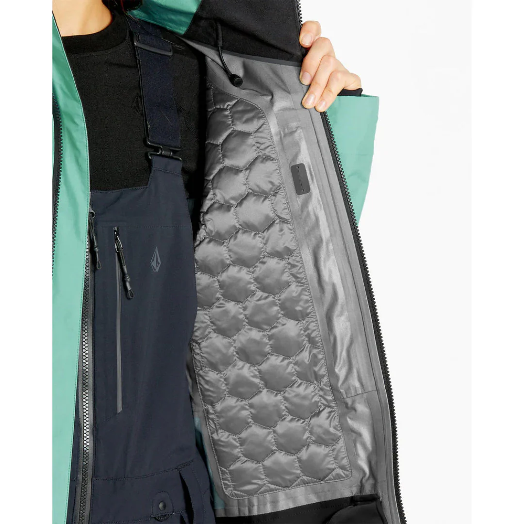 Volcom Women's KOA TDS INF Gore-Tex Jacket - Wasabi - Image 7