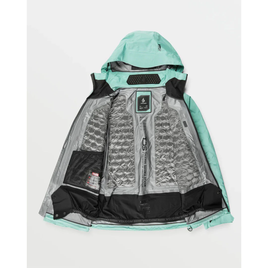 Volcom Women's KOA TDS INF Gore-Tex Jacket - Wasabi - Image 8