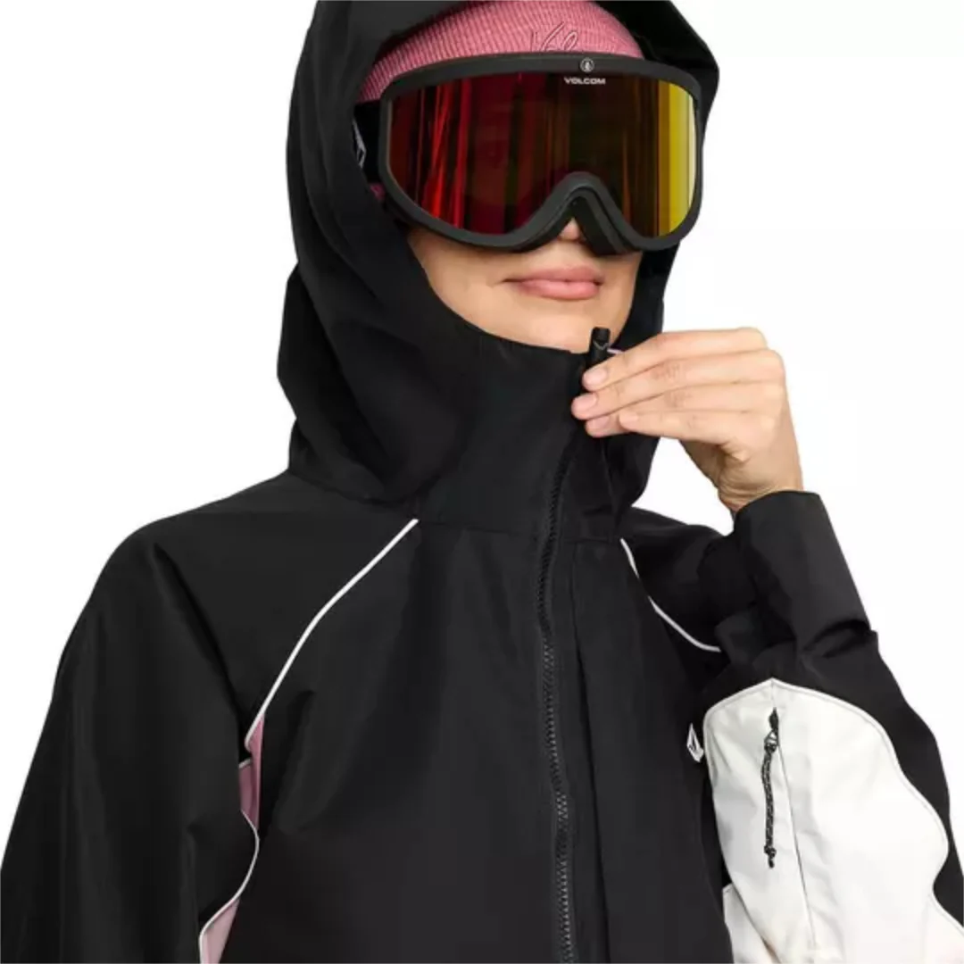 Volcom Women's Stone Smokeshow 20K Jacket - Black - Image 6