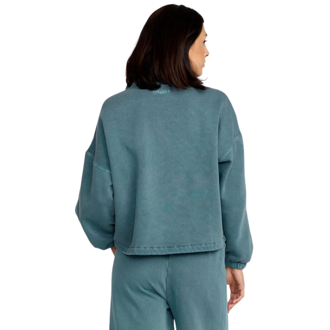 Volcom Women's Stone Soft Quarter Zip - Image 2
