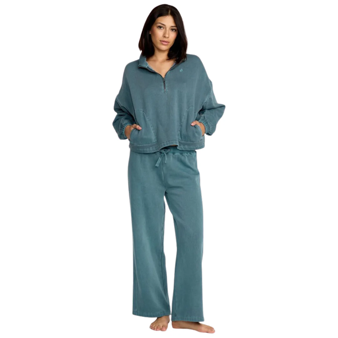 Volcom Women's Stone Soft Quarter Zip - Image 3