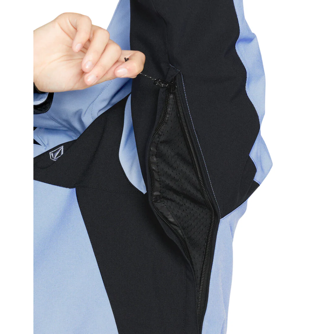 Volcom Women's Stoney Shadow Insulated Jacket - Crystal Blue - Image 4
