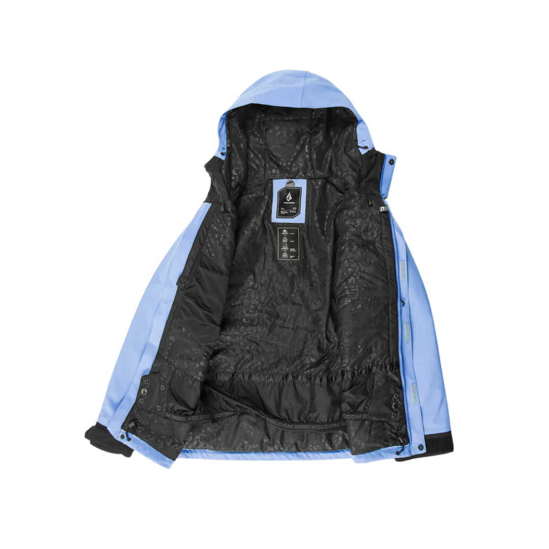 Volcom Women's Stoney Shadow Insulated Jacket - Crystal Blue - Image 5