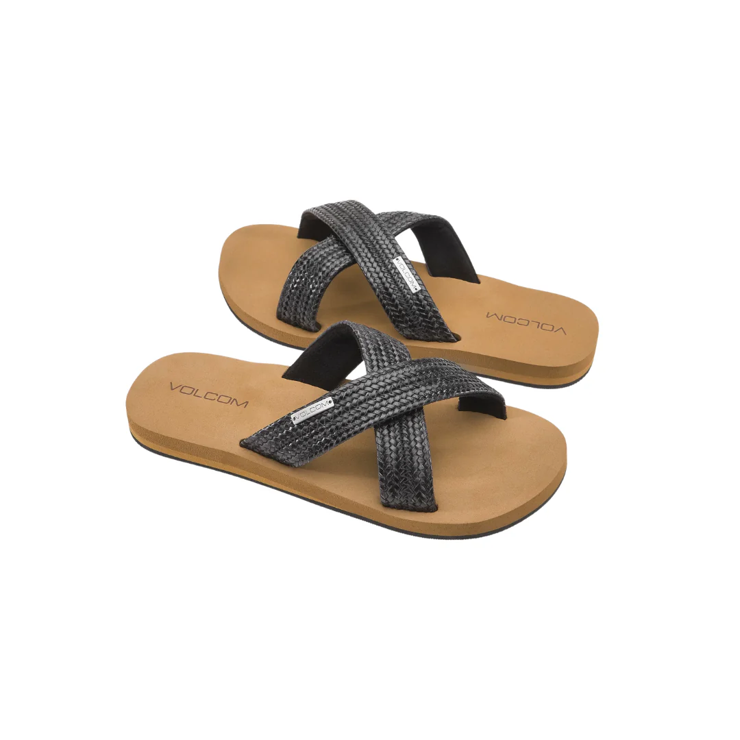 Volcom Women's Volcom Double Cross Sandal - Black
